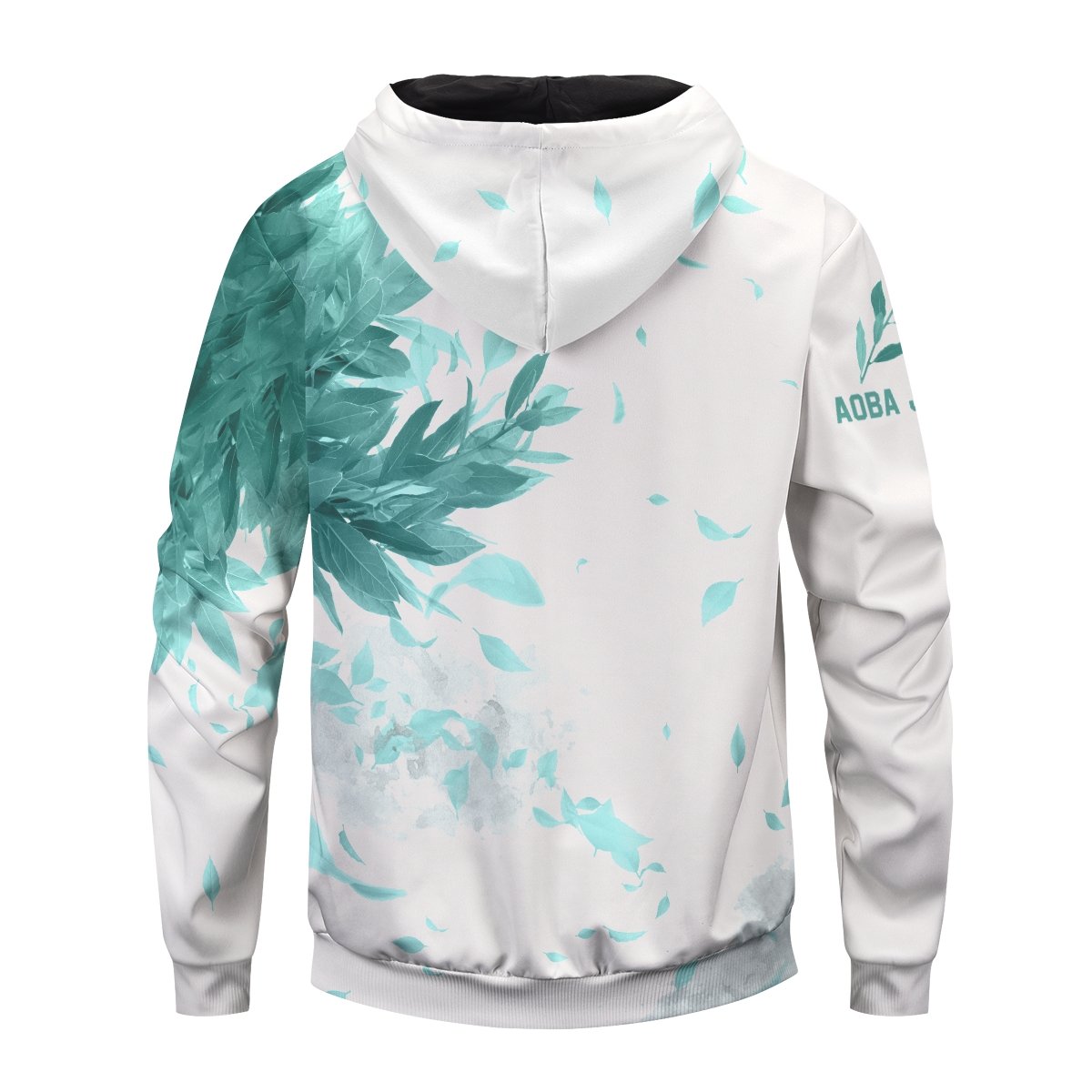 aoba-johsai-green-leaf-unisex-zipped-hoodie-590243 aoba johsai green leaf unisex zipped hoodie 590243 - Gear Anime