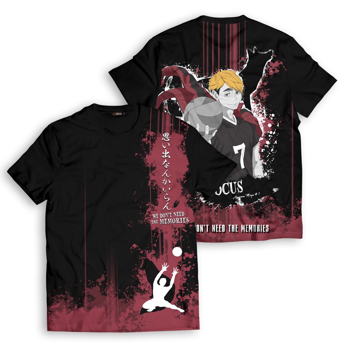 Haikyuu T-Shirts - Atsumu Spirit Unisex T-Shirt FH0709 11 - Gear Anime atsumu spirit unisex t shirt 696968 - Gear Anime