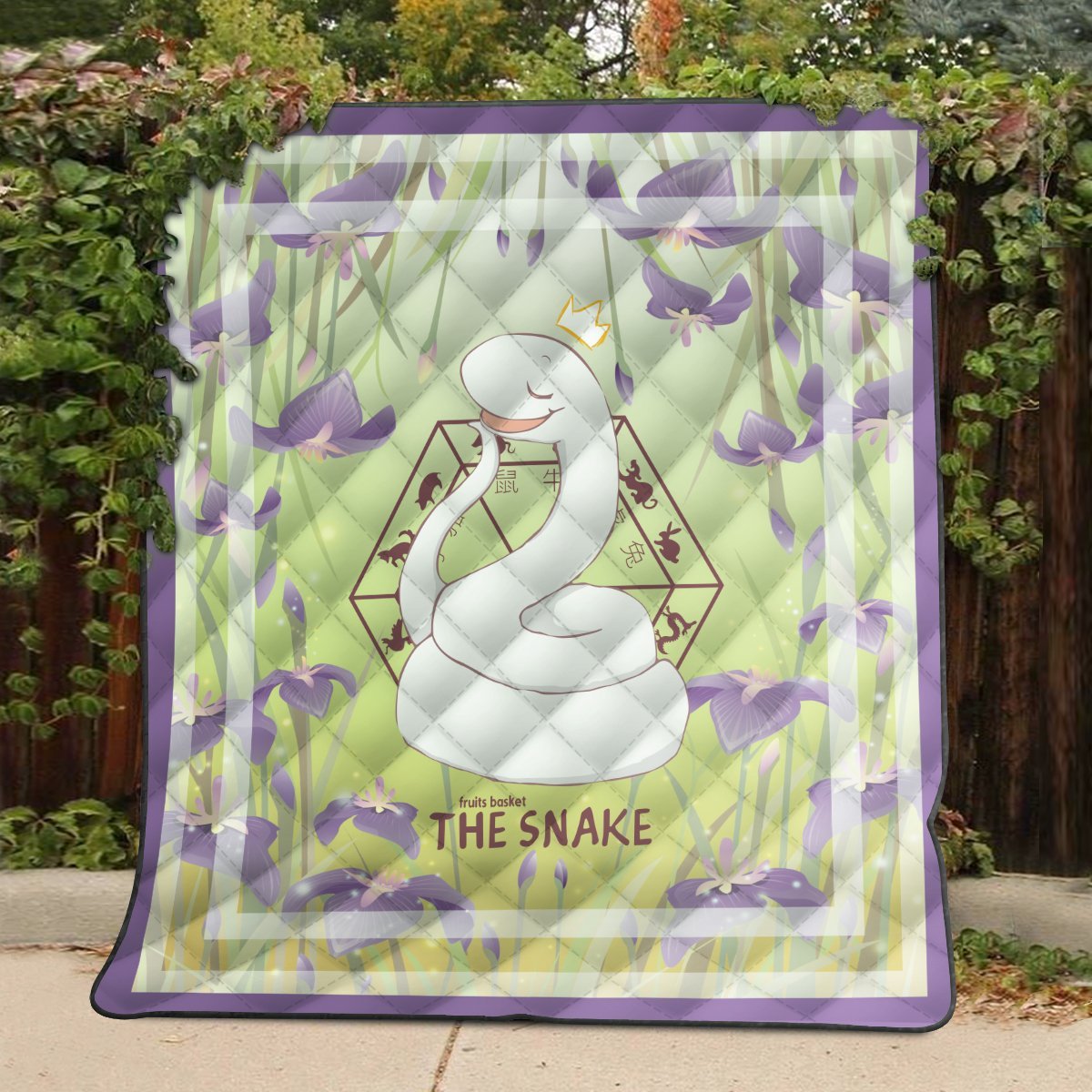 ayame-the-snake-quilt-blanket-307244 ayame the snake quilt blanket 307244 - Gear Anime
