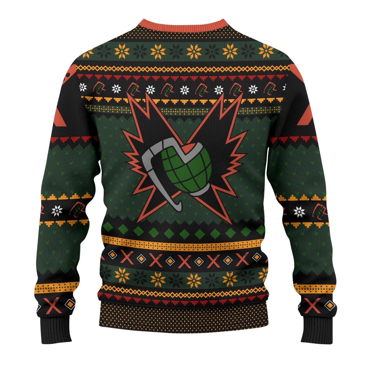 bakugo-fire-xmas-unisex-wool-sweater-513524 bakugo fire xmas unisex wool sweater 513524 - Gear Anime