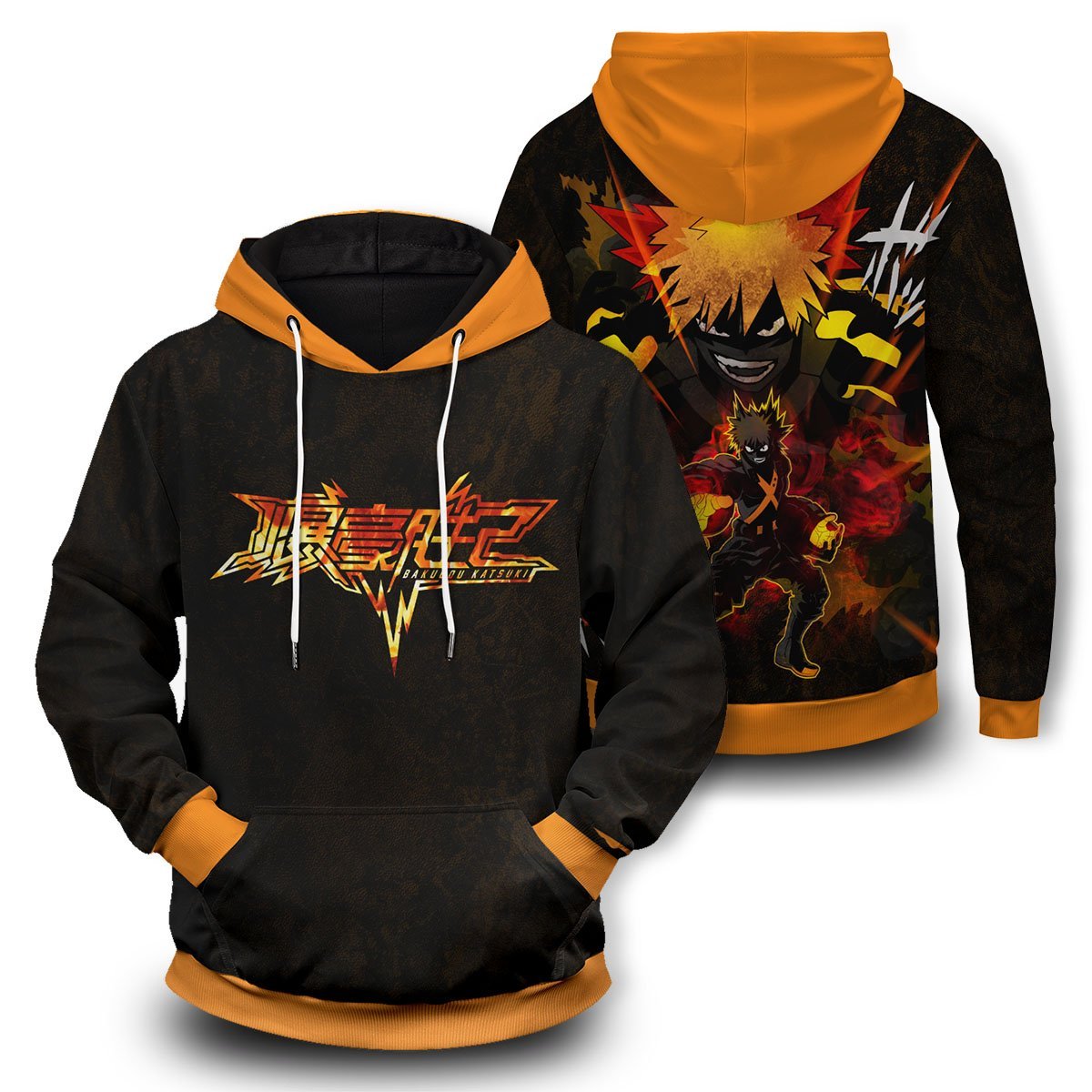 MHA Hoodies - Bakugo Spirit Unisex Pullover Hoodie FH0709 4 - Gear Anime bakugo spirit unisex pullover hoodie 964043 - Gear Anime