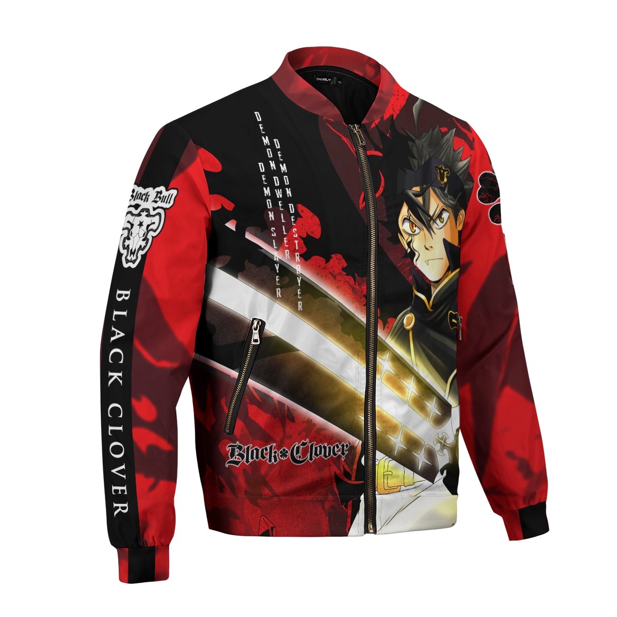 black-asta-bomber-jacket-766795 black asta bomber jacket 766795 - Gear Anime