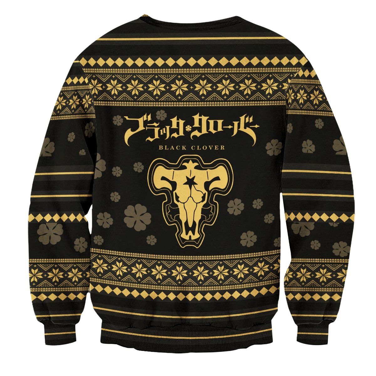 black-clover-christmas-unisex-wool-sweater-536218 black clover christmas unisex wool sweater 536218 - Gear Anime