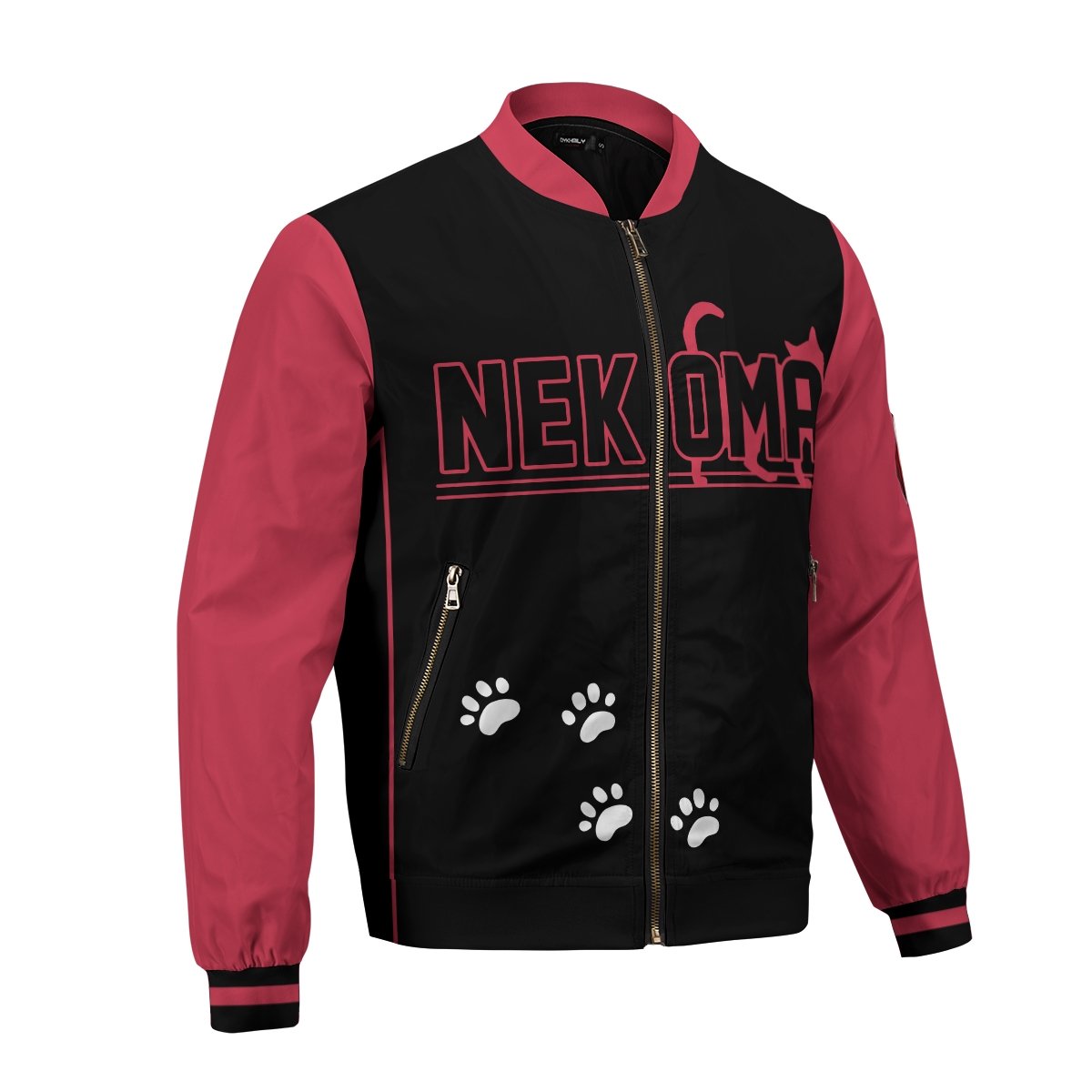 cat-paws-bomber-jacket-353084 cat paws bomber jacket 353084 - Gear Anime