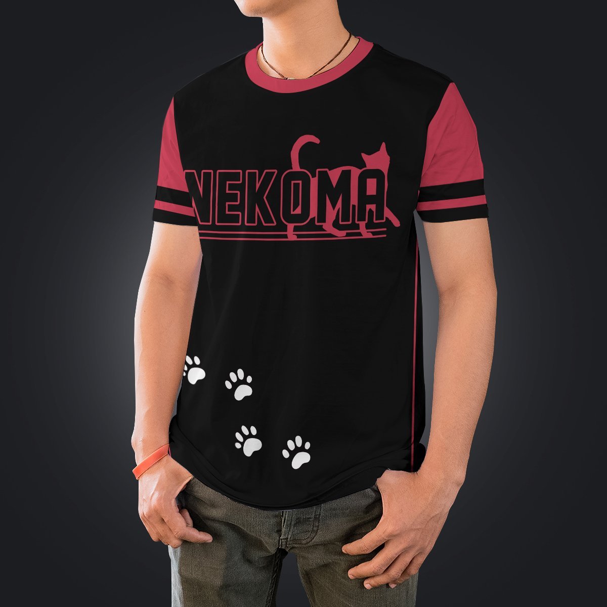 cat-paws-unisex-t-shirt-104958 cat paws unisex t shirt 104958 - Gear Anime