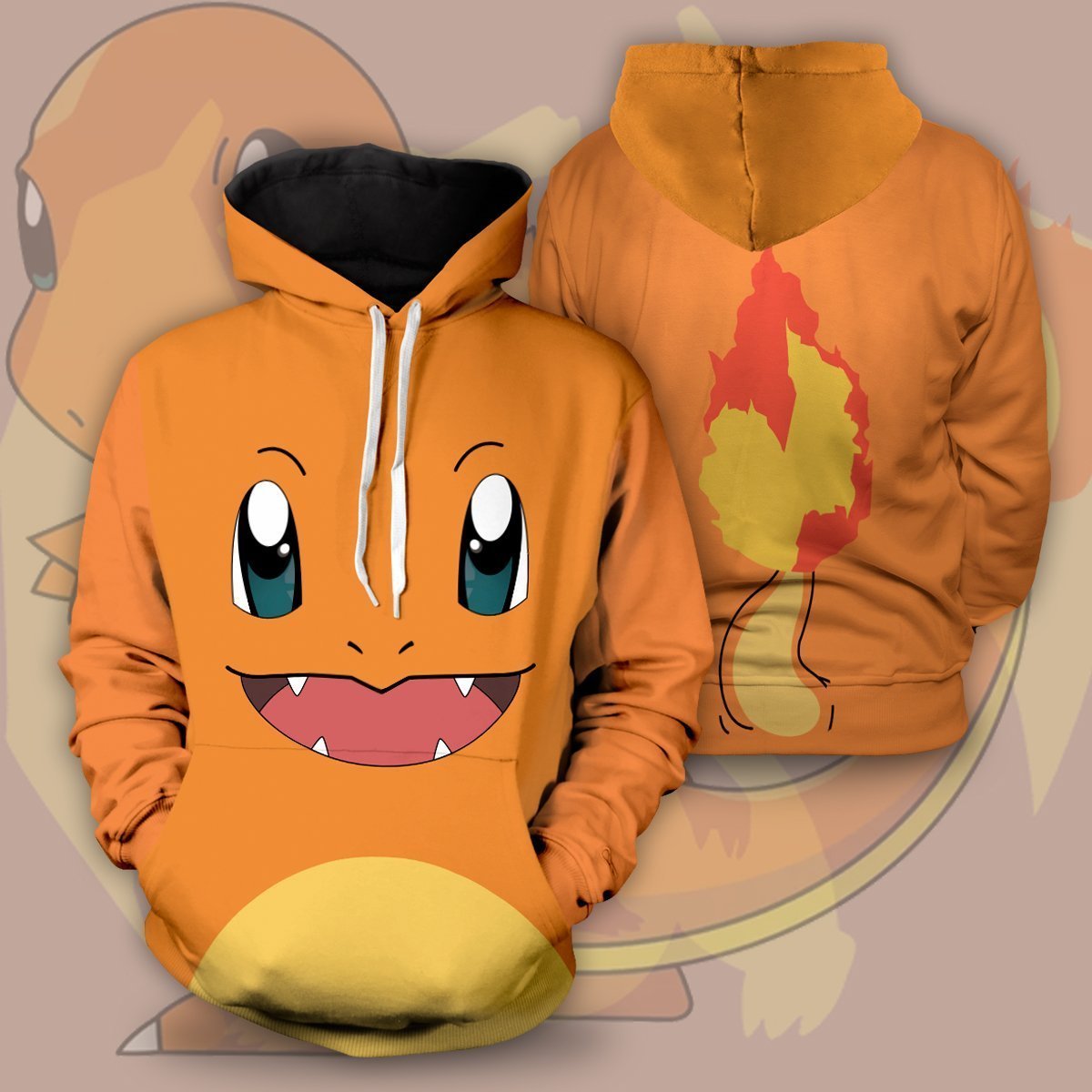 charmander-unisex-pullover-hoodie-532754 charmander unisex pullover hoodie 532754 - Gear Anime