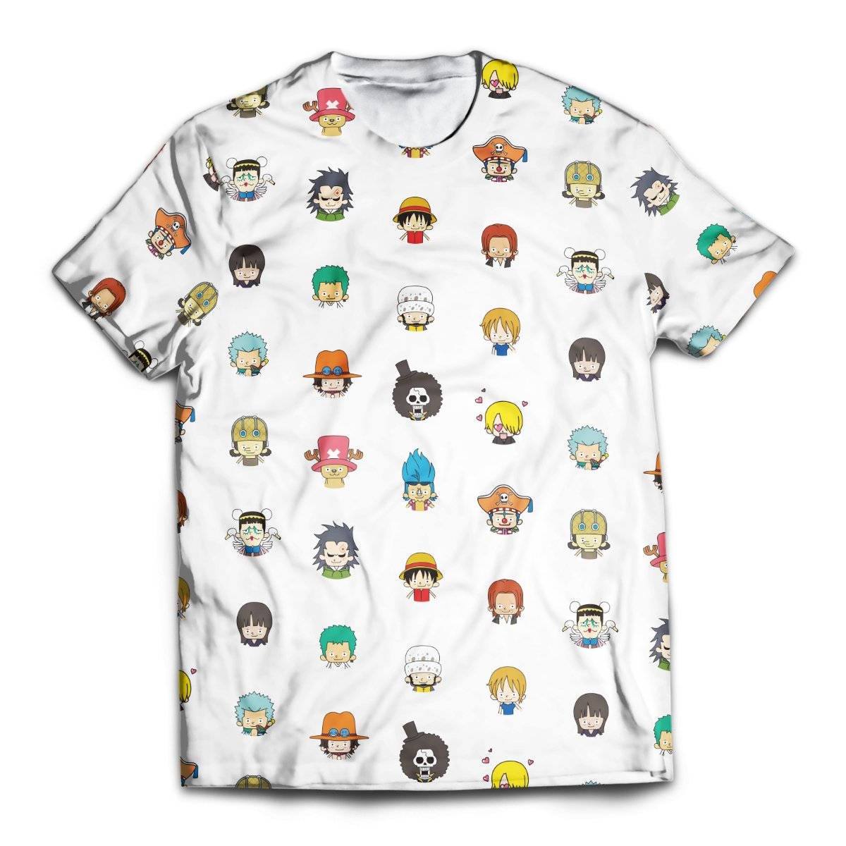 One Piece T-shirts - Chibi Pirates Unisex T-Shirt FH0709 9 - Gear Anime chibi pirates unisex t shirt 903539 - Gear Anime