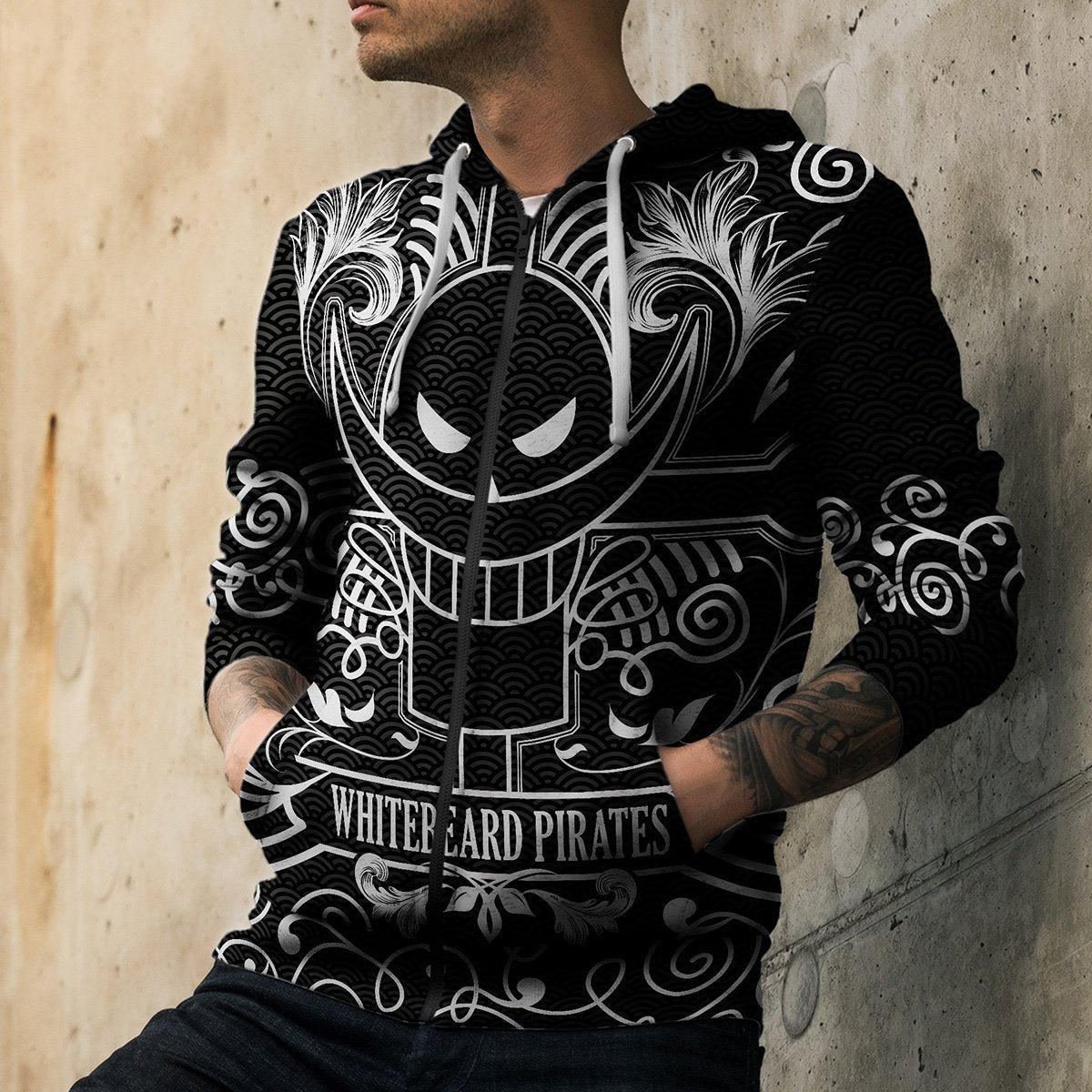 child-of-whitebeard-unisex-zipped-hoodie-200174 child of whitebeard unisex zipped hoodie 200174 - Gear Anime