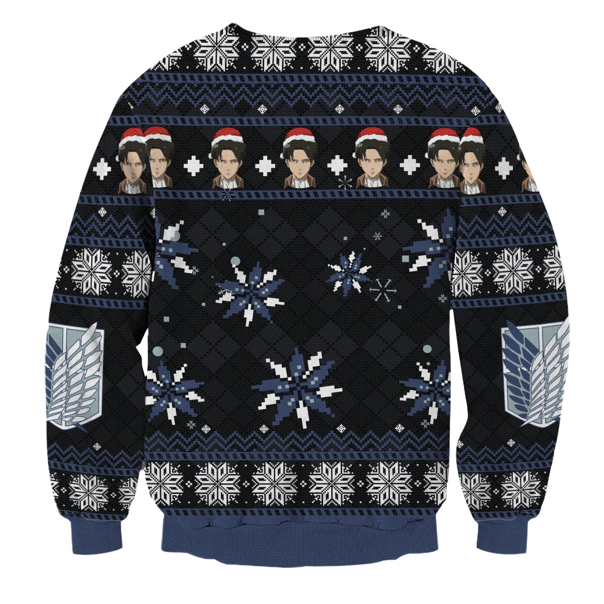 christmas-capt-levi-unisex-wool-sweater-269975 christmas capt levi unisex wool sweater 269975 - Gear Anime