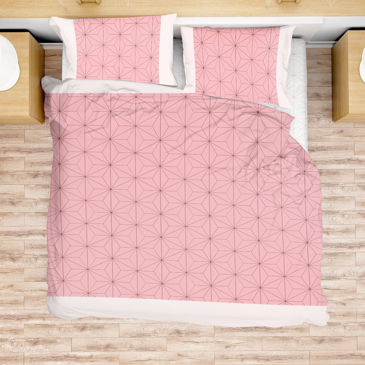 cozy-nezuko-bedding-set-995984 cozy nezuko bedding set 995984 - Gear Anime