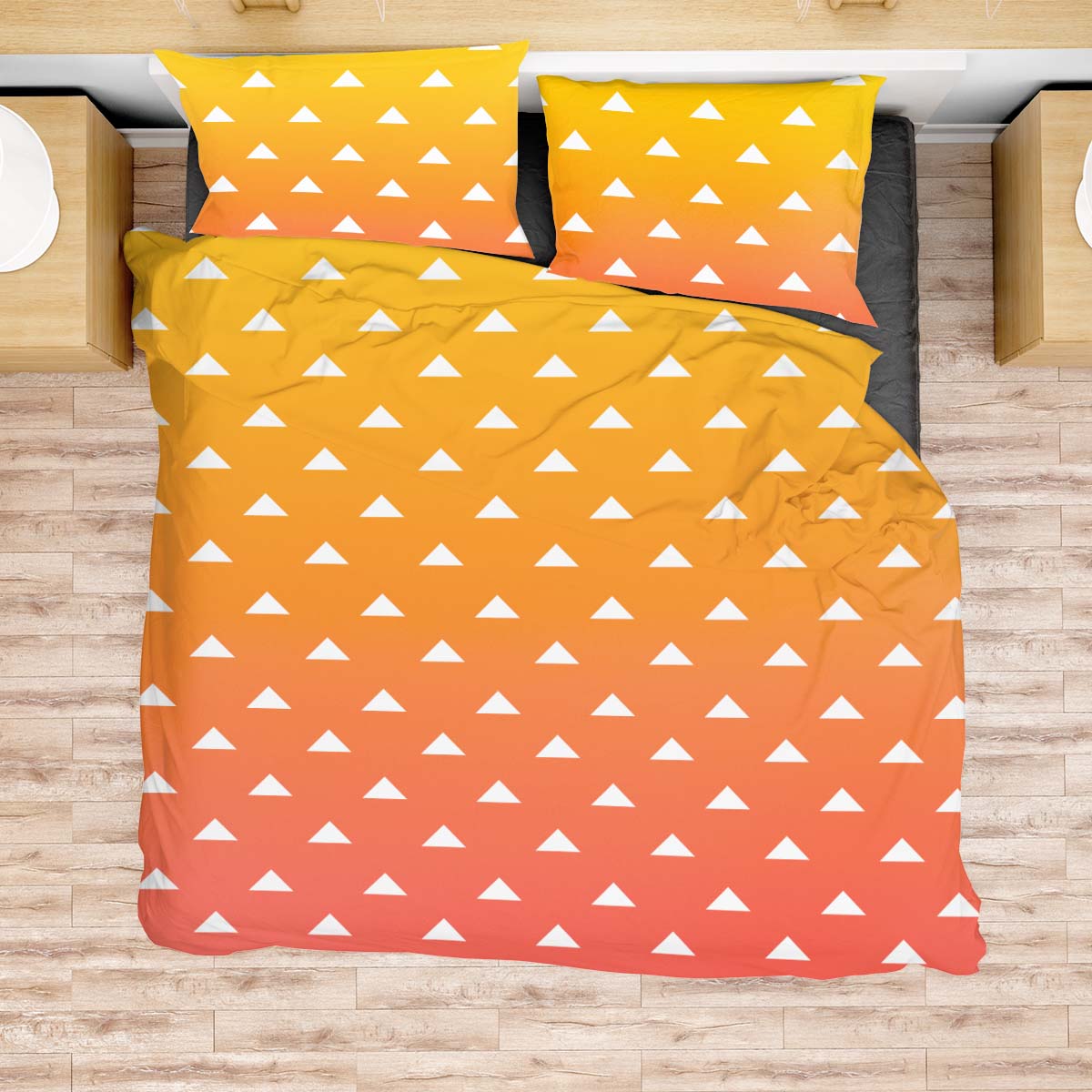 cozy-zenitsu-bedding-set-463562 cozy zenitsu bedding set 463562 - Gear Anime