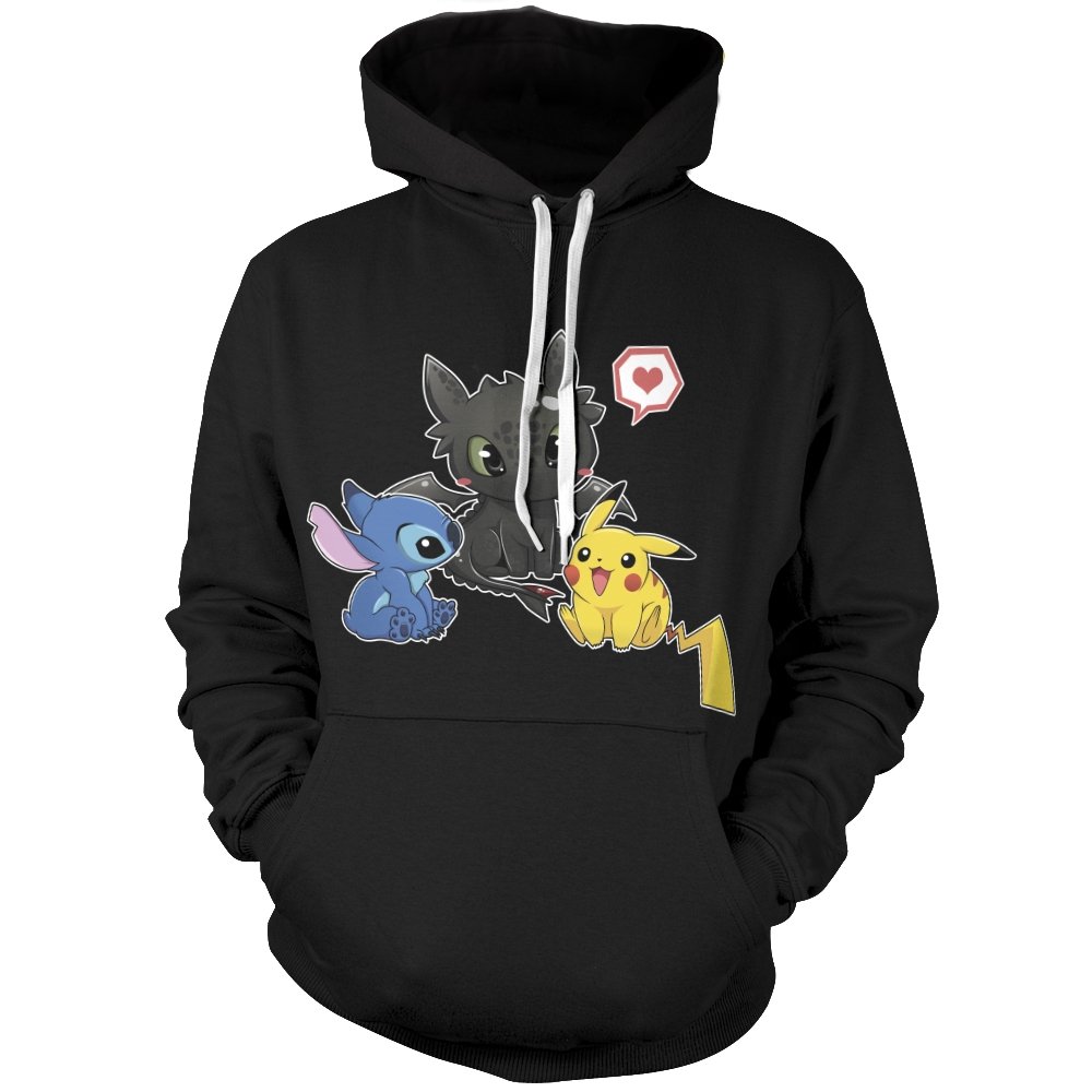 Pokemon Hoodies - Cute & Adorable Unisex Pullover Hoodie FH0709 4 - Gear Anime cute adorable unisex pullover hoodie 195851 - Gear Anime