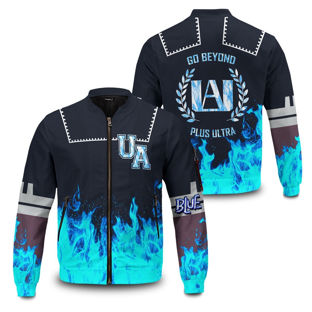 MHA Jackets - Dabi Cremation Bomber Jacket FH0709 10 - Gear Anime dabi cremation bomber jacket 870088 - Gear Anime