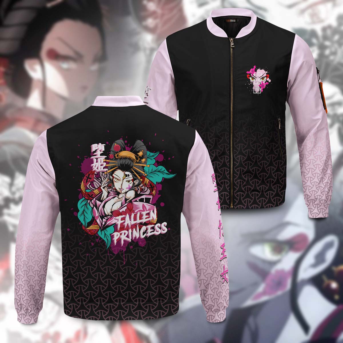 daki-samurai-bomber-jacket-561334 daki samurai bomber jacket 561334 - Gear Anime
