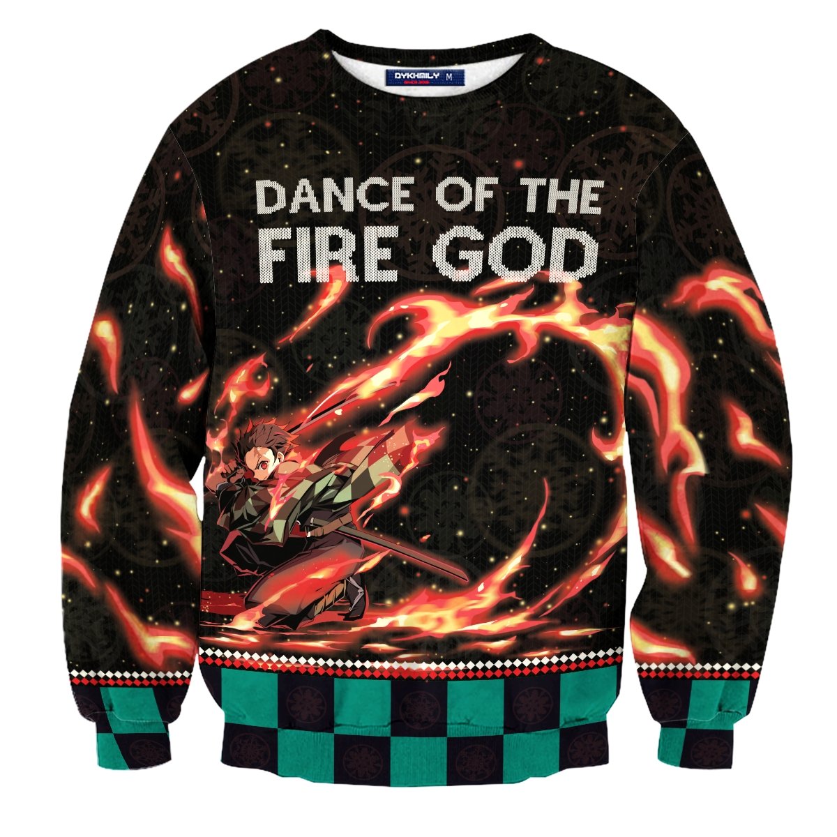 dance-of-the-fire-god-unisex-wool-sweater-728232 dance of the fire god unisex wool sweater 728232 - Gear Anime