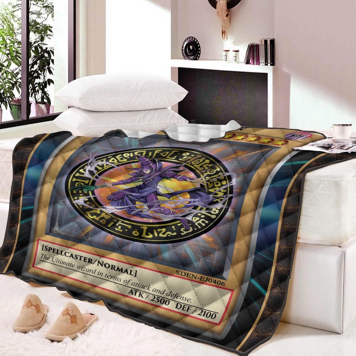 dark-magician-quilt-blanket-728141 dark magician quilt blanket 728141 - Gear Anime