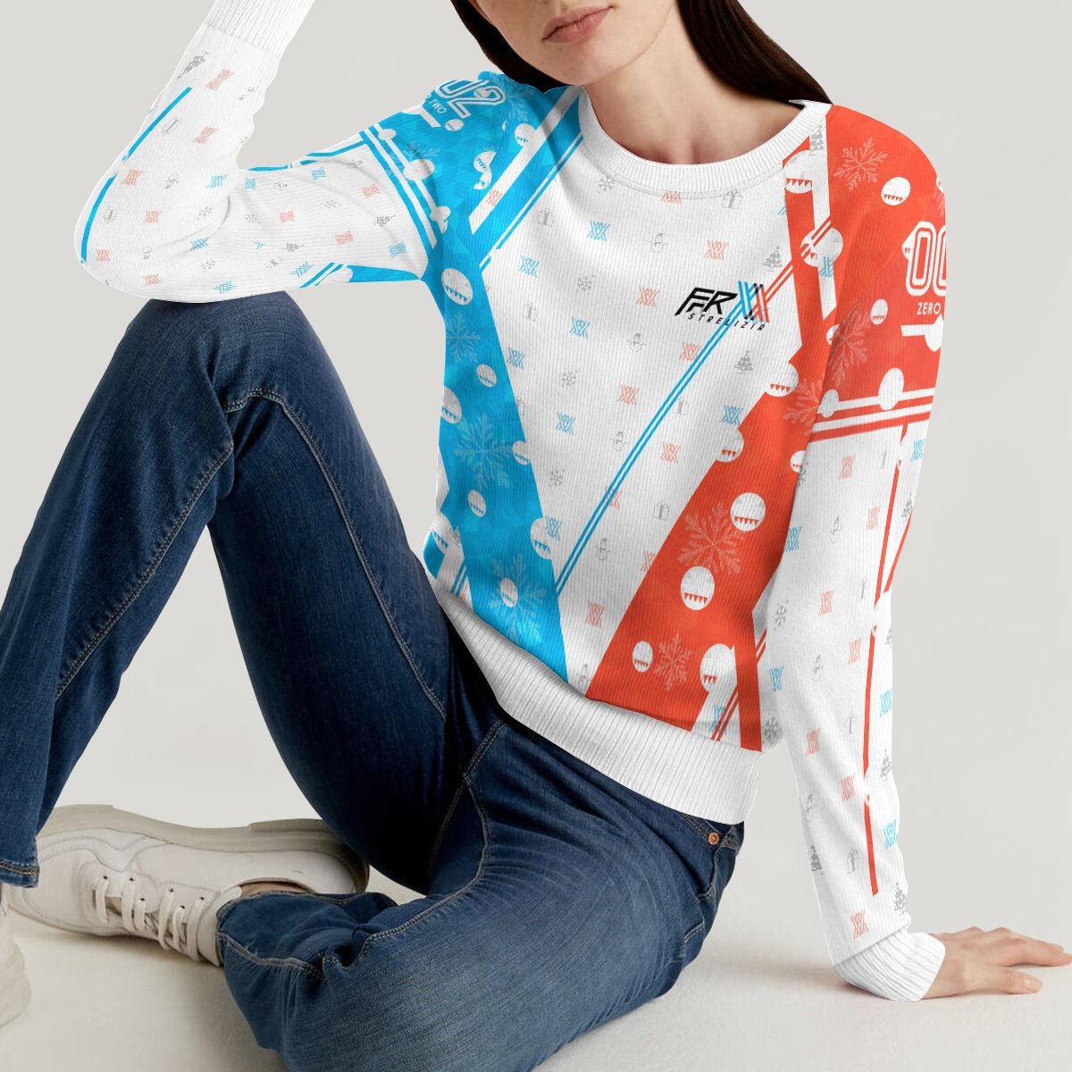 darling-in-the-franxx-strelizia-unisex-wool-sweater-520266 darling in the franxx strelizia unisex wool sweater 520266 - Gear Anime