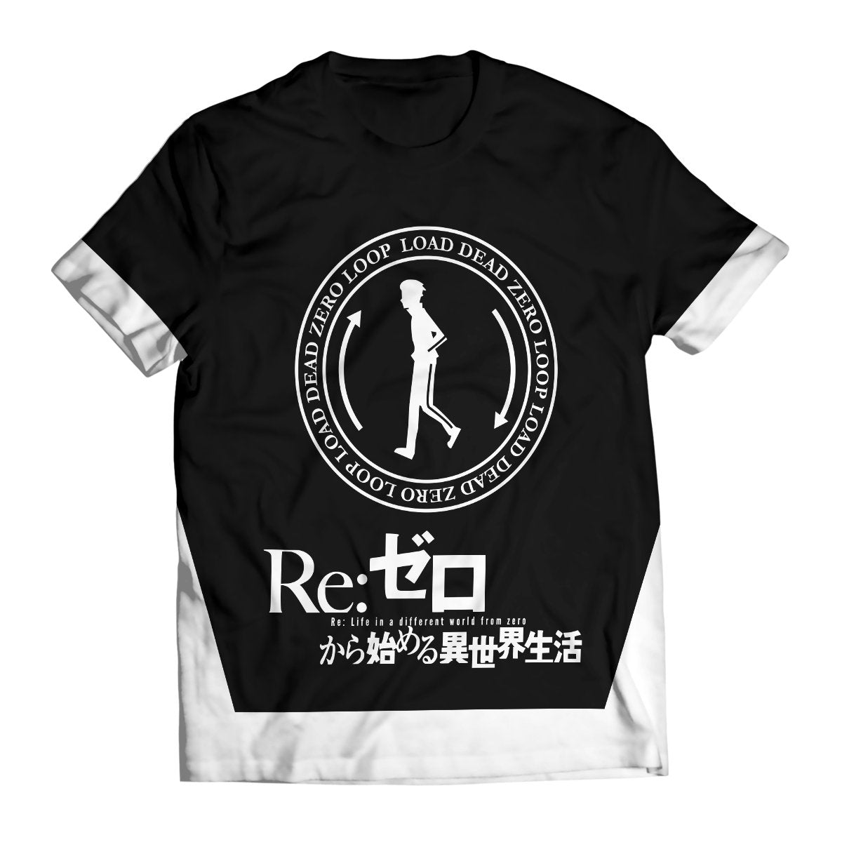 dead-zero-loop-unisex-t-shirt-217081 dead zero loop unisex t shirt 217081 - Gear Anime