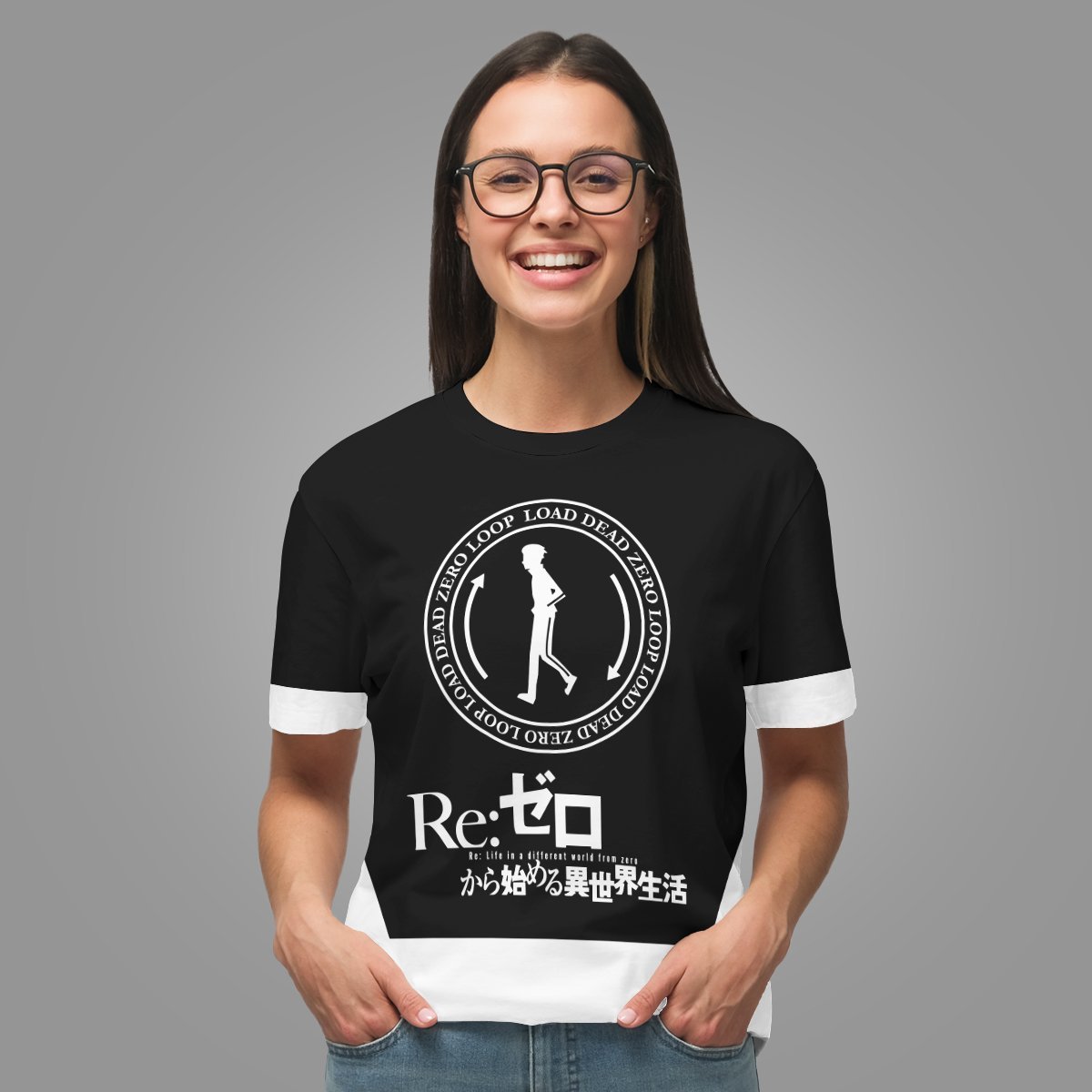 dead-zero-loop-unisex-t-shirt-280407 dead zero loop unisex t shirt 280407 - Gear Anime