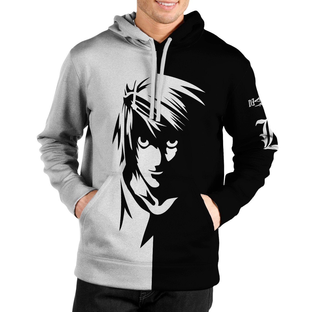 death-note-l-unisex-pullover-hoodie-844045 death note l unisex pullover hoodie 844045 - Gear Anime