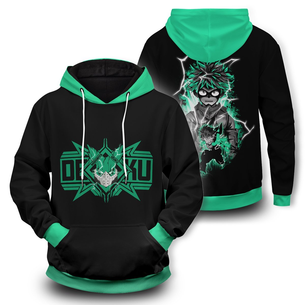 MHA Hoodies - Deku Spirit Unisex Pullover Hoodie FH0709 12 - Gear Anime deku spirit unisex pullover hoodie 991038 - Gear Anime