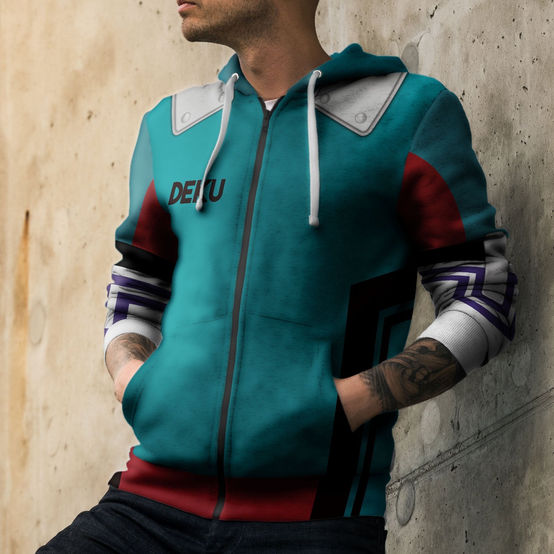 deku-unisex-zipped-hoodie-919510 deku unisex zipped hoodie 919510 - Gear Anime