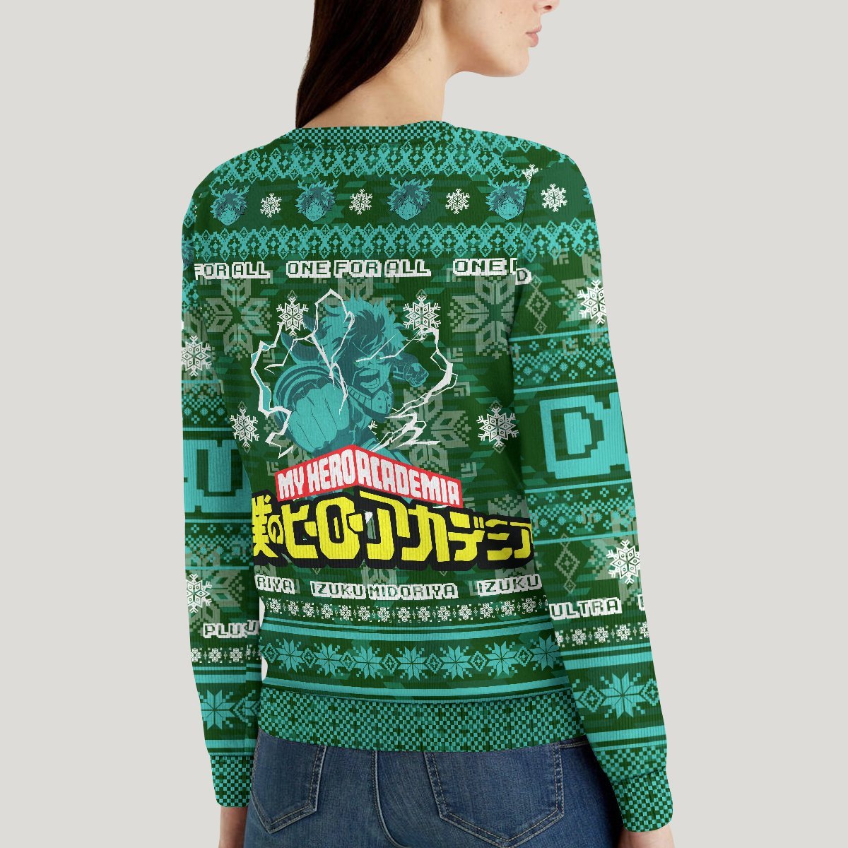 deku-xmas-unisex-wool-sweater-249584 deku xmas unisex wool sweater 249584 - Gear Anime