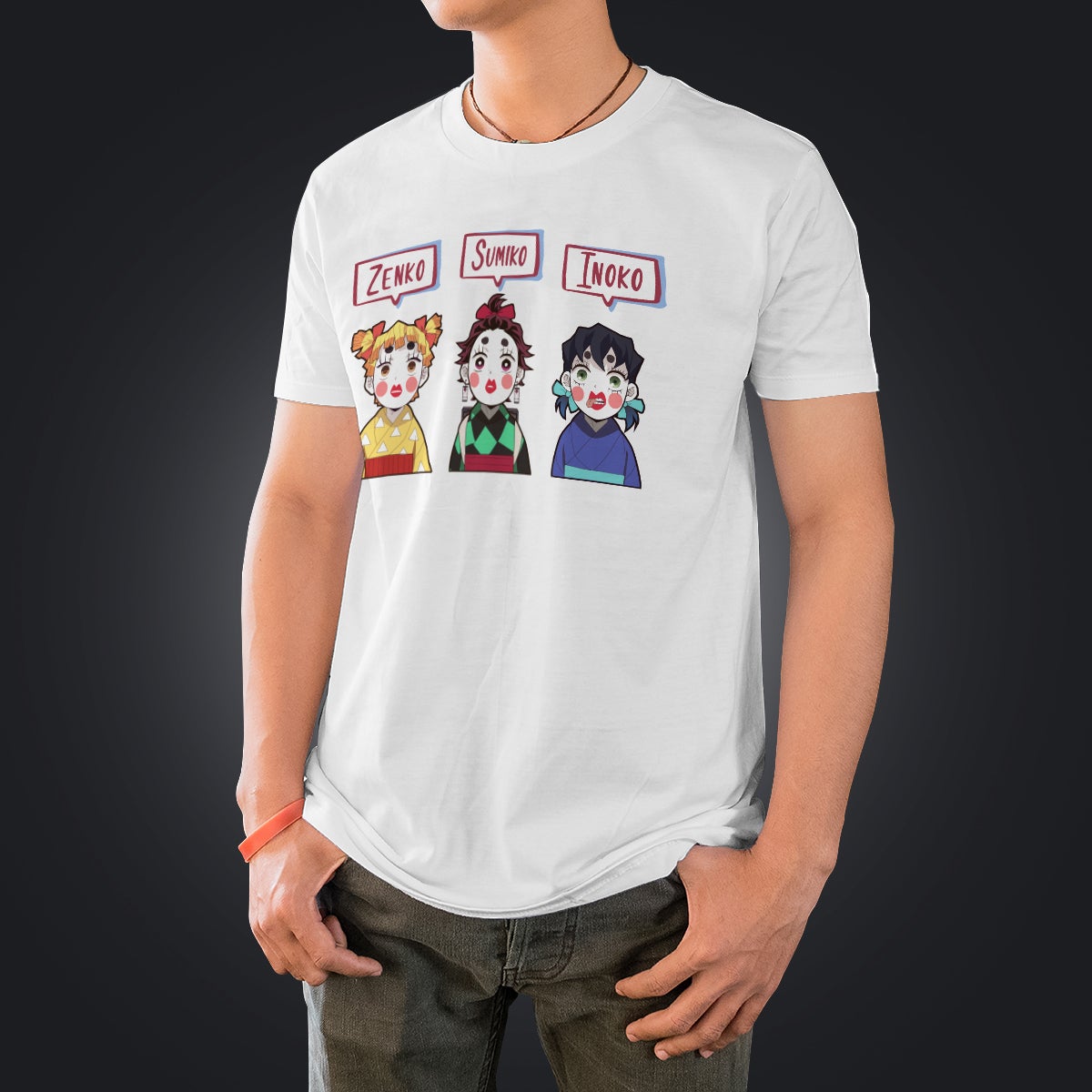 demon-hunters-trio-unisex-t-shirt-478022 demon hunters trio unisex t shirt 478022 - Gear Anime