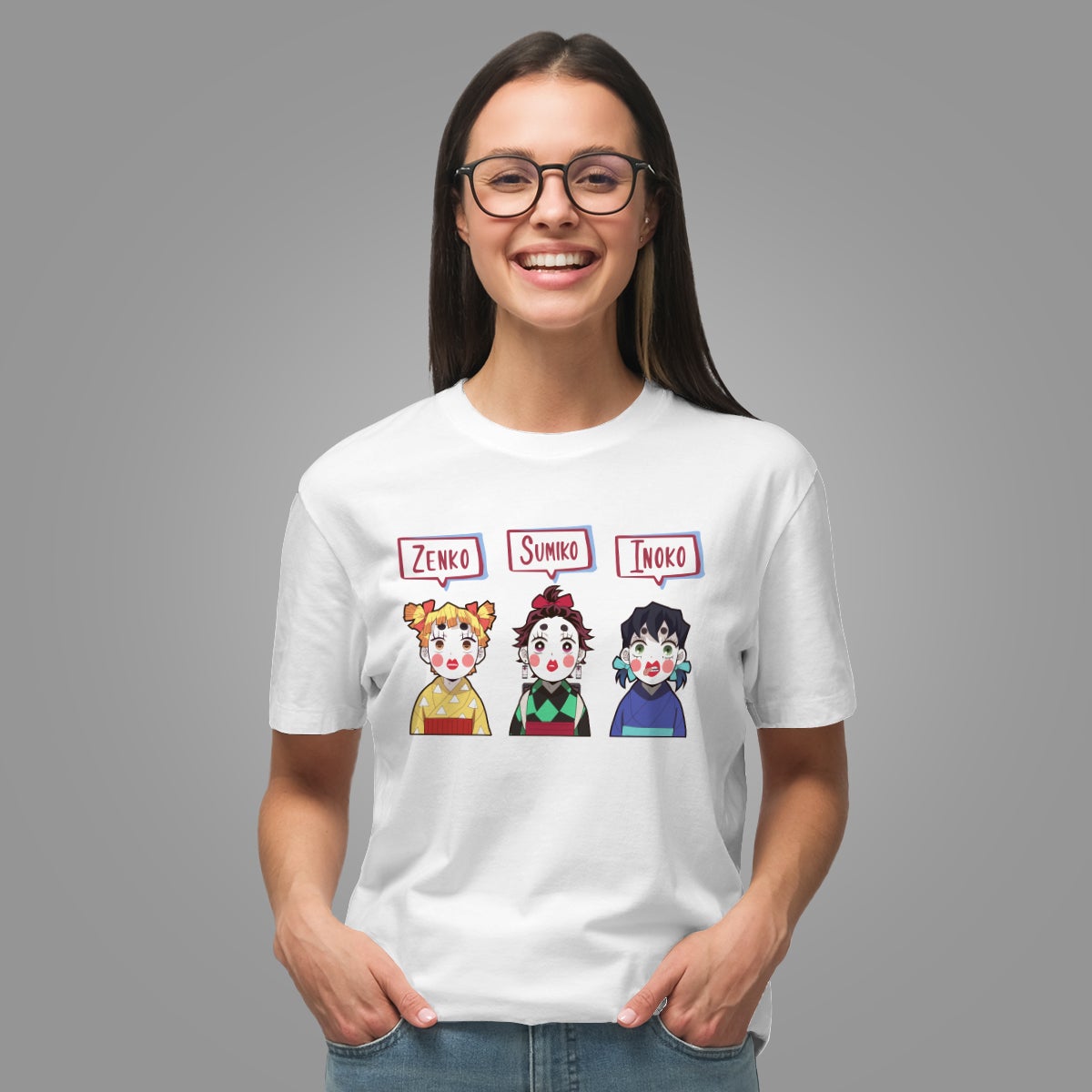 demon-hunters-trio-unisex-t-shirt-814548 demon hunters trio unisex t shirt 814548 - Gear Anime