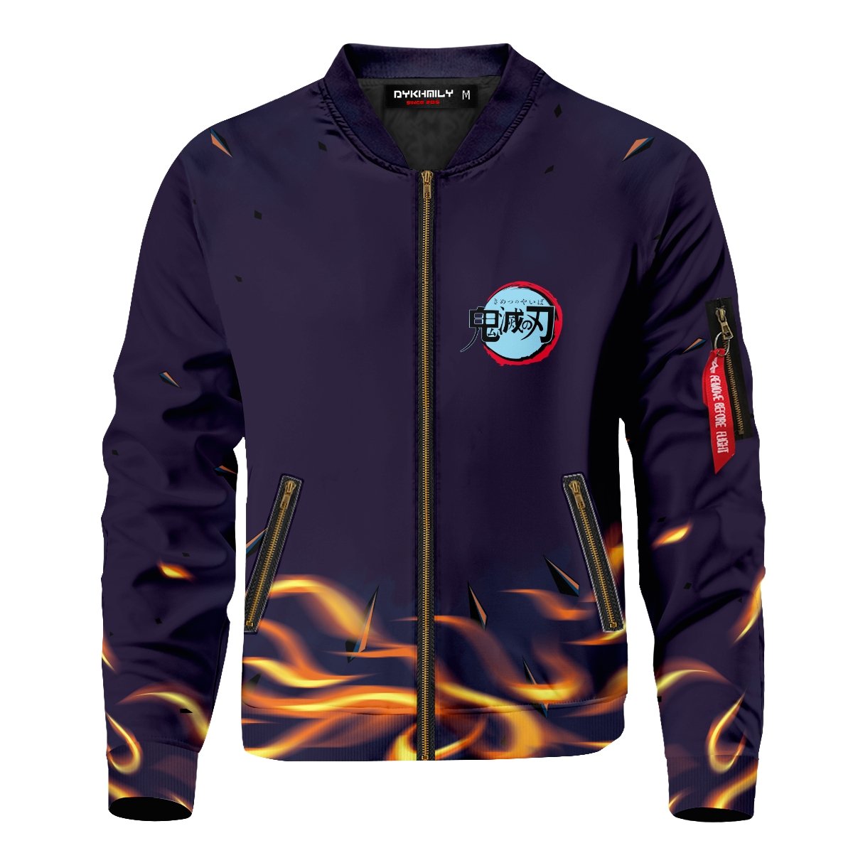 Demon Slayer Jackets - Demon Slayer Bomber Jacket FH0709 12 - Gear Anime demon slayer bomber jacket 847151 - Gear Anime