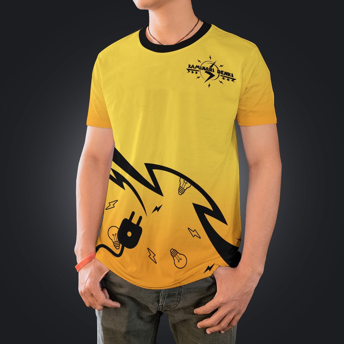 denki-spirit-unisex-t-shirt-786887 denki spirit unisex t shirt 786887 - Gear Anime