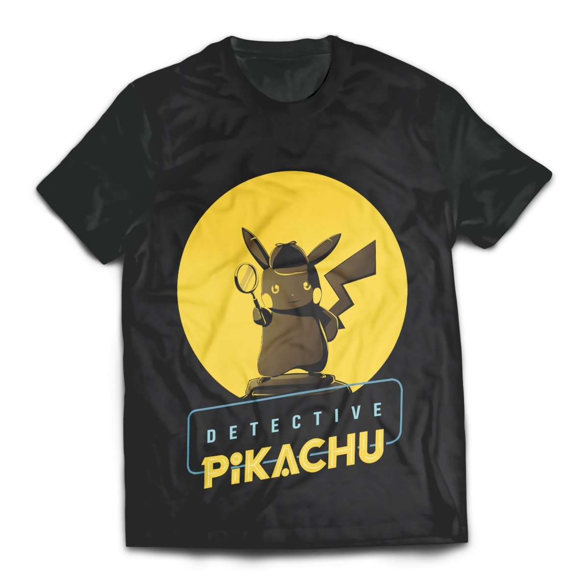 Pokemon T-shirts - Detective Pikachu Silhouette Unisex T-Shirt FH0709 5 - Gear Anime detective pikachu silhouette unisex t shirt 299731 - Gear Anime