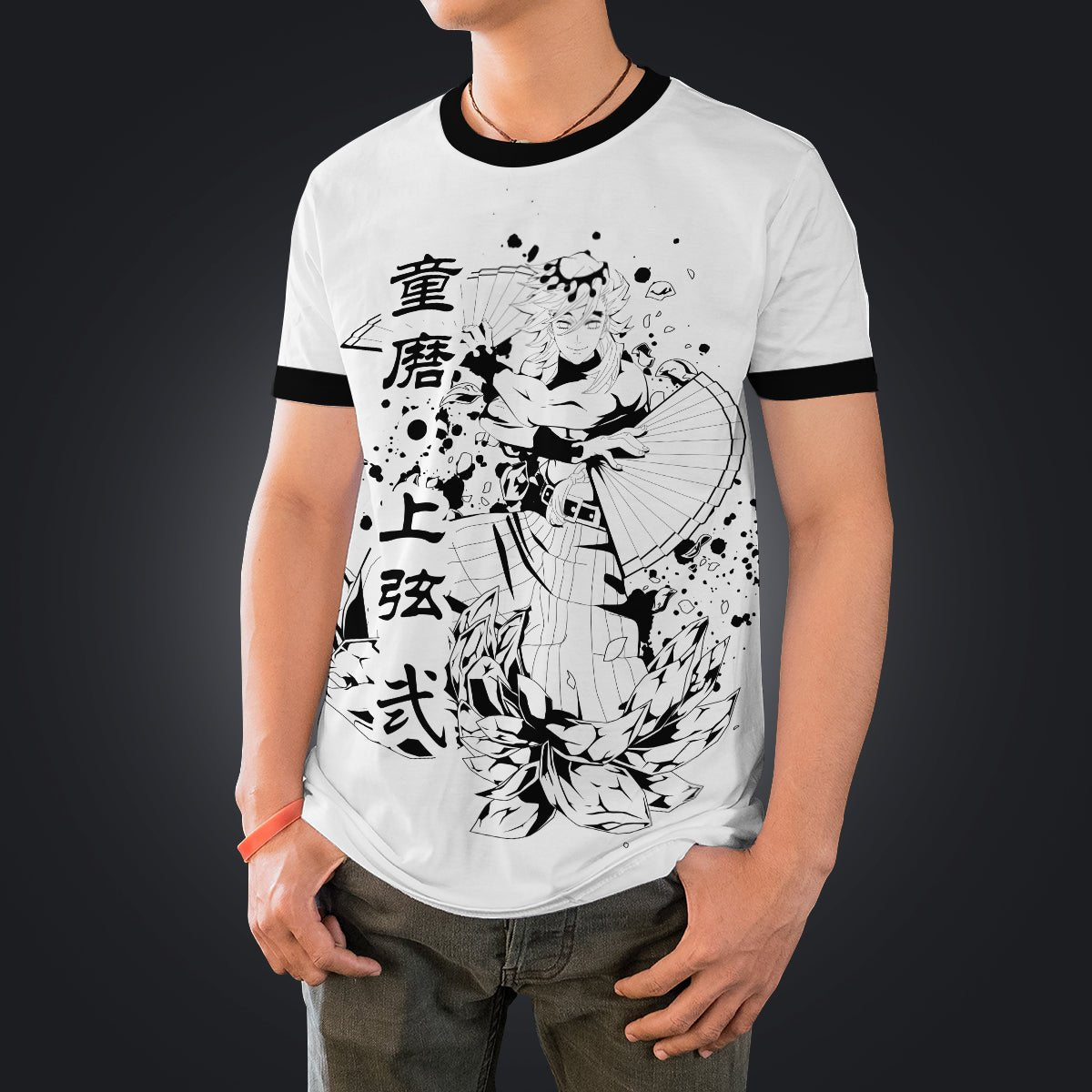 doma-bw-unisex-t-shirt-484964 doma bw unisex t shirt 484964 - Gear Anime