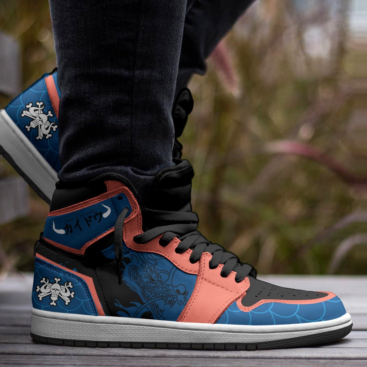 dragon-blue-stylish-jd-sneakers-853604 dragon blue stylish jd sneakers 853604 - Gear Anime