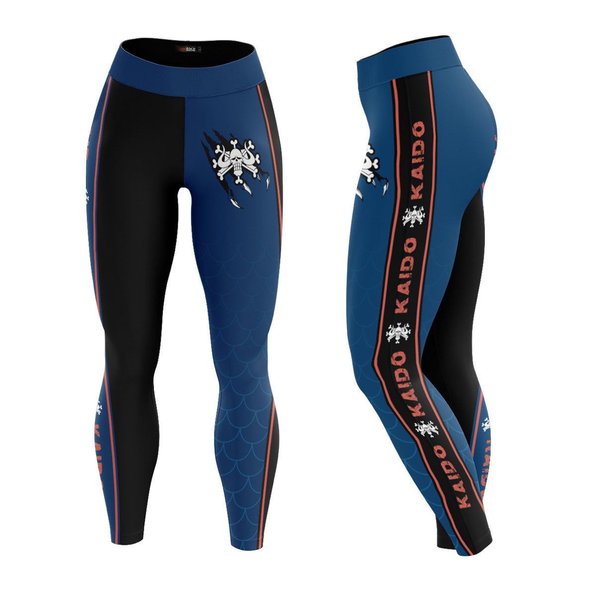 One Piece Leggings - Dragon Blue Stylish Unisex Tights FH0709 13 - Gear Anime dragon blue stylish unisex tights 414488 - Gear Anime