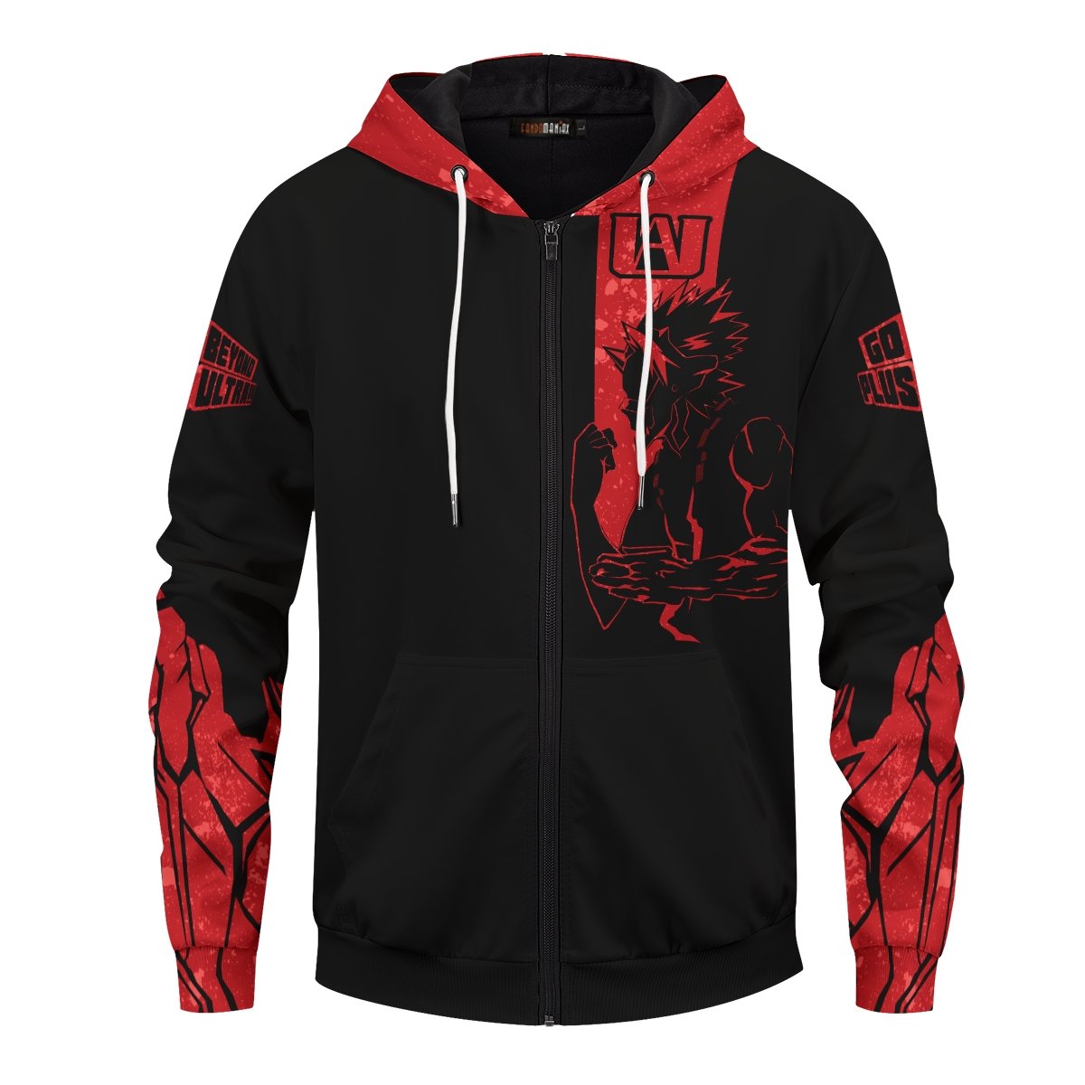 eijiro-kirishima-unisex-zipped-hoodie-271323 eijiro kirishima unisex zipped hoodie 271323 - Gear Anime