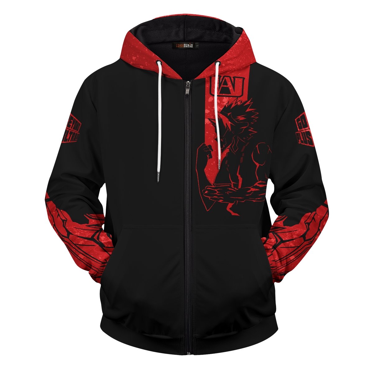 eijiro-kirishima-unisex-zipped-hoodie-274351 eijiro kirishima unisex zipped hoodie 274351 - Gear Anime