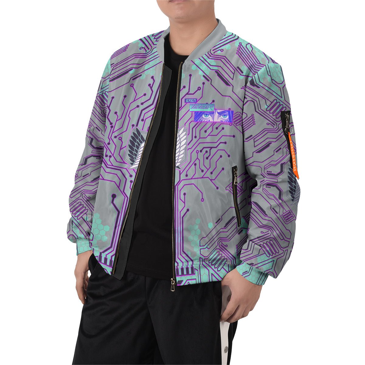 eren-cyber-bomber-jacket-266038 eren cyber bomber jacket 266038 - Gear Anime