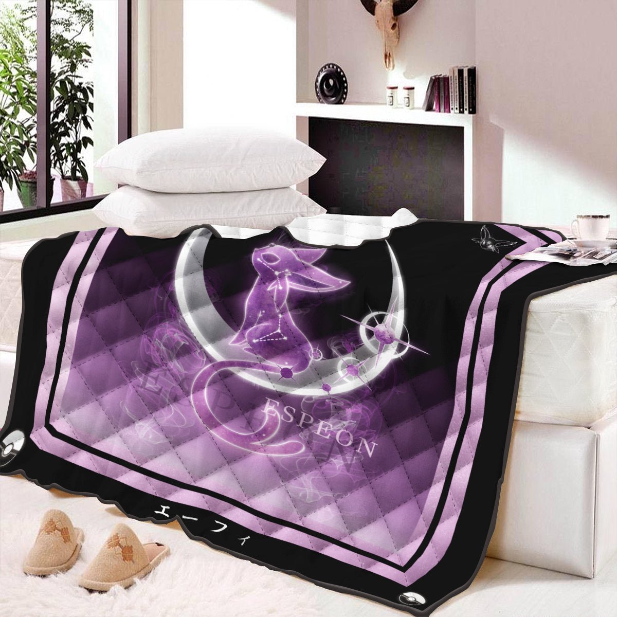 espeon-spirit-quilt-blanket-163251 espeon spirit quilt blanket 163251 - Gear Anime