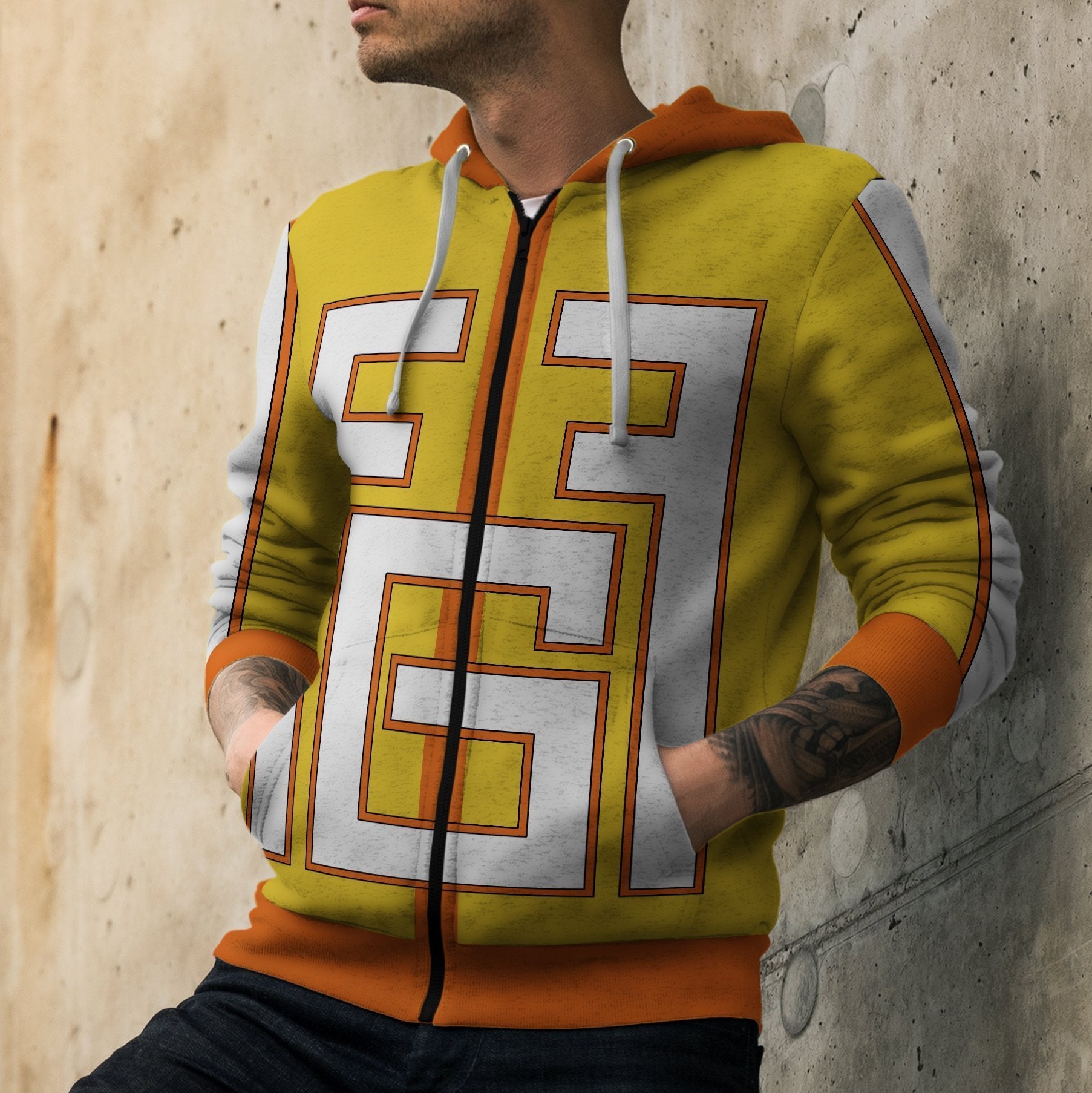 fat-gum-taishiro-toyomitsu-unisex-zipped-hoodie-347280 fat gum taishiro toyomitsu unisex zipped hoodie 347280 - Gear Anime