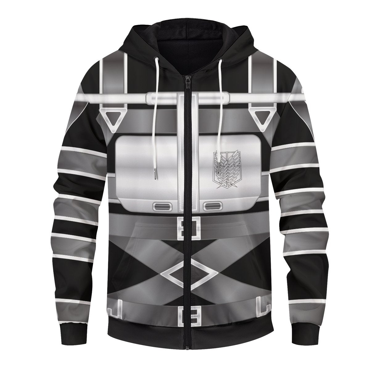 final-aot-uniform-unisex-zipped-hoodie-230378 final aot uniform unisex zipped hoodie 230378 - Gear Anime