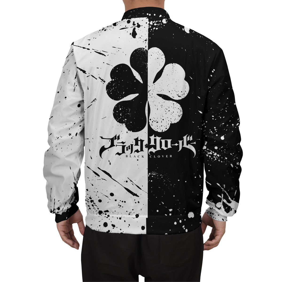 five-leaf-clover-bomber-jacket-691651 five leaf clover bomber jacket 691651 - Gear Anime