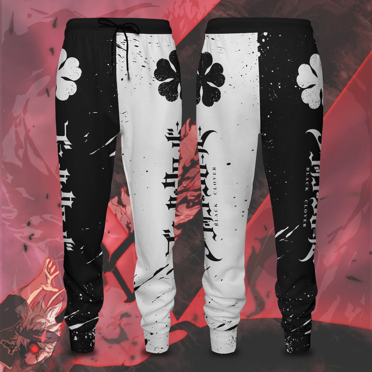 five leaf clover jogger pants 744497 - Gear Anime