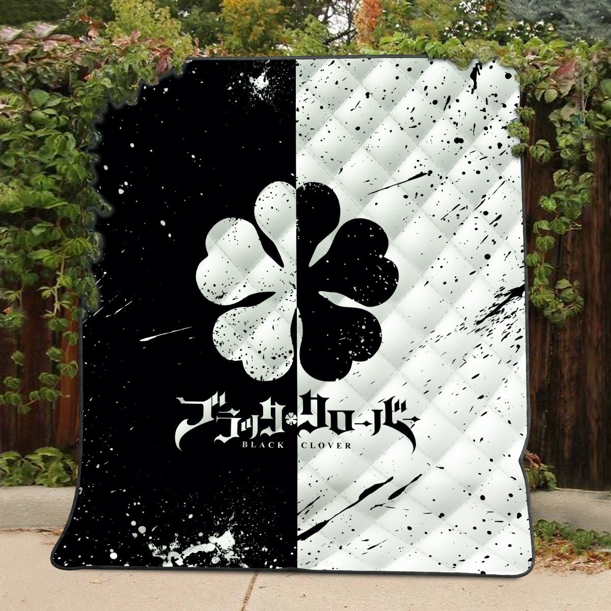 five-leaf-clover-quilt-blanket-590047 five leaf clover quilt blanket 590047 - Gear Anime