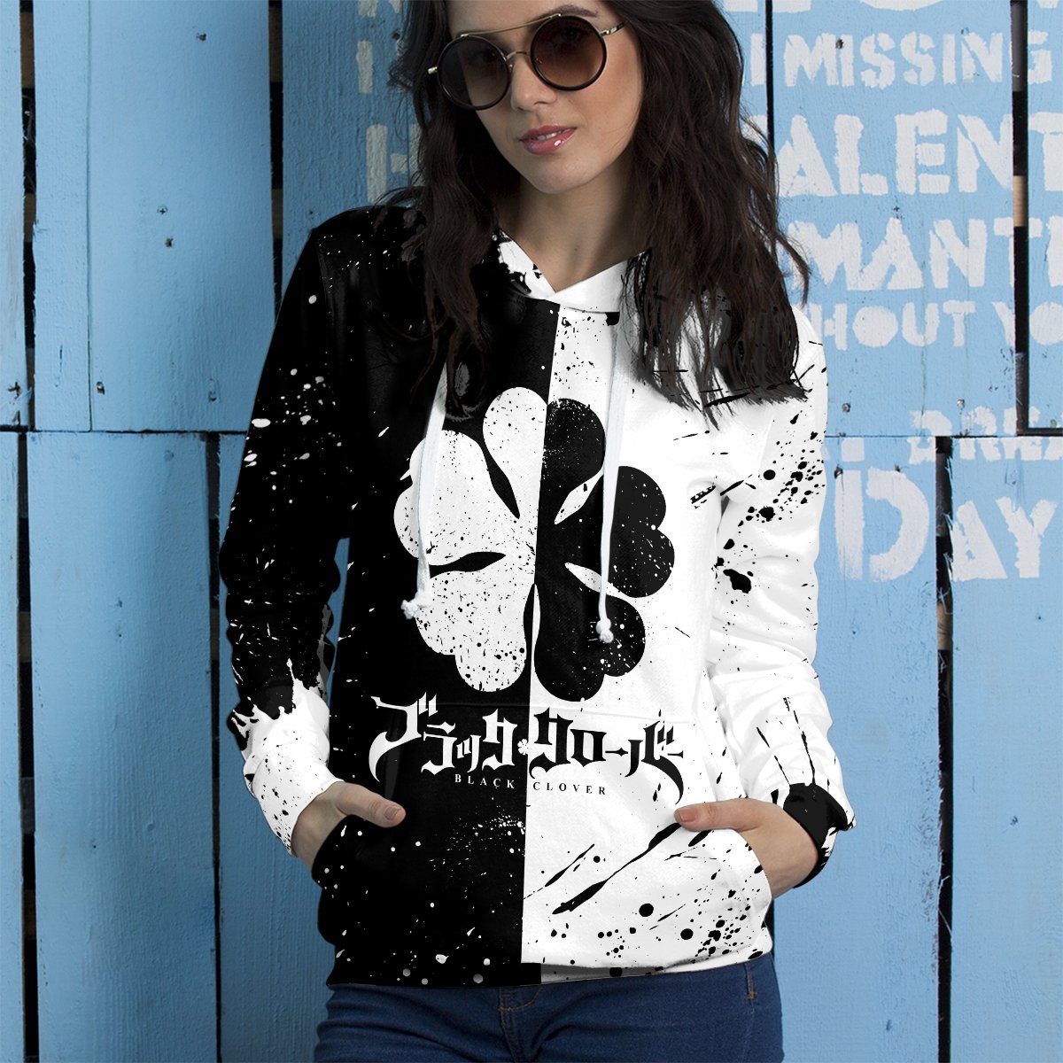 five-leaf-clover-unisex-pullover-hoodie-495813 five leaf clover unisex pullover hoodie 495813 - Gear Anime