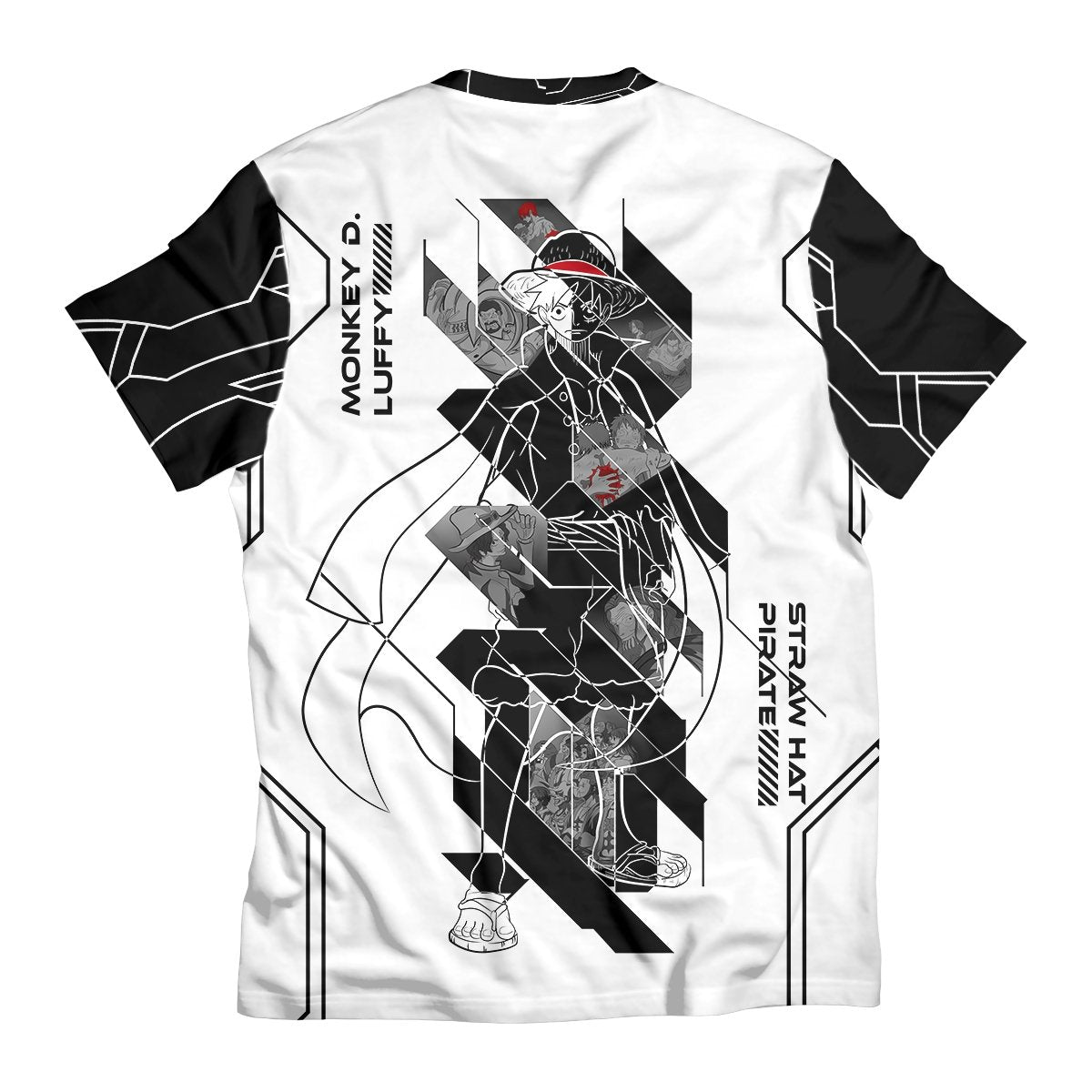 fragment-luffy-unisex-t-shirt-944508 fragment luffy unisex t shirt 944508 - Gear Anime