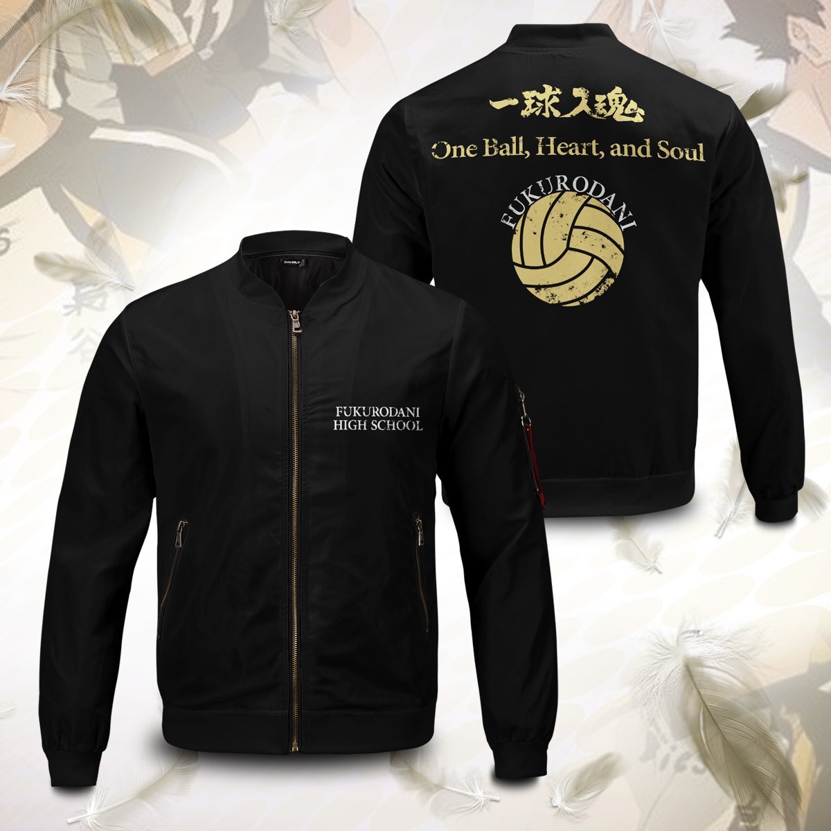 fukurodani-rally-bomber-jacket-661861 fukurodani rally bomber jacket 661861 - Gear Anime