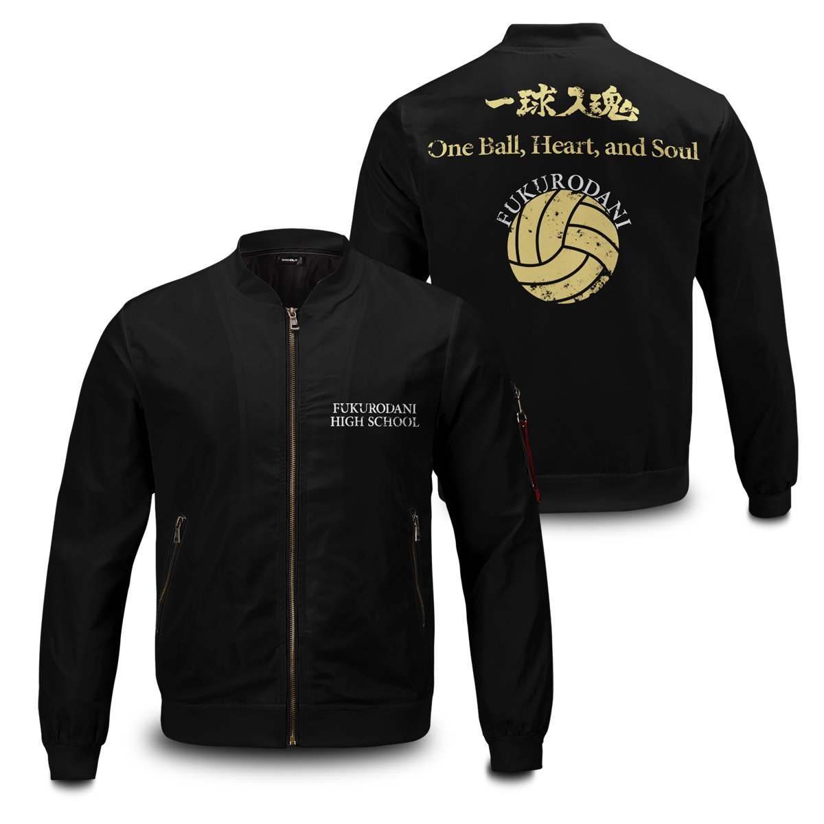 Haikyuu Jackets - Fukurodani Rally Bomber Jacket FH0709 6 - Gear Anime fukurodani rally bomber jacket 696744 - Gear Anime