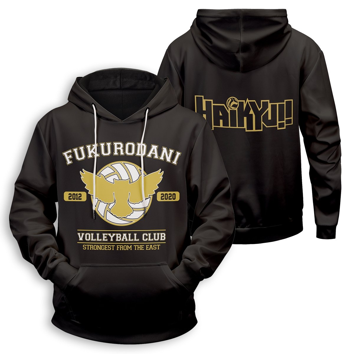 Haikyuu Hoodies - Fukurodani Strongest From The East Unisex Pullover Hoodie FH0709 6 - Gear Anime fukurodani strongest from the east unisex pullover hoodie 793624 - Gear Anime