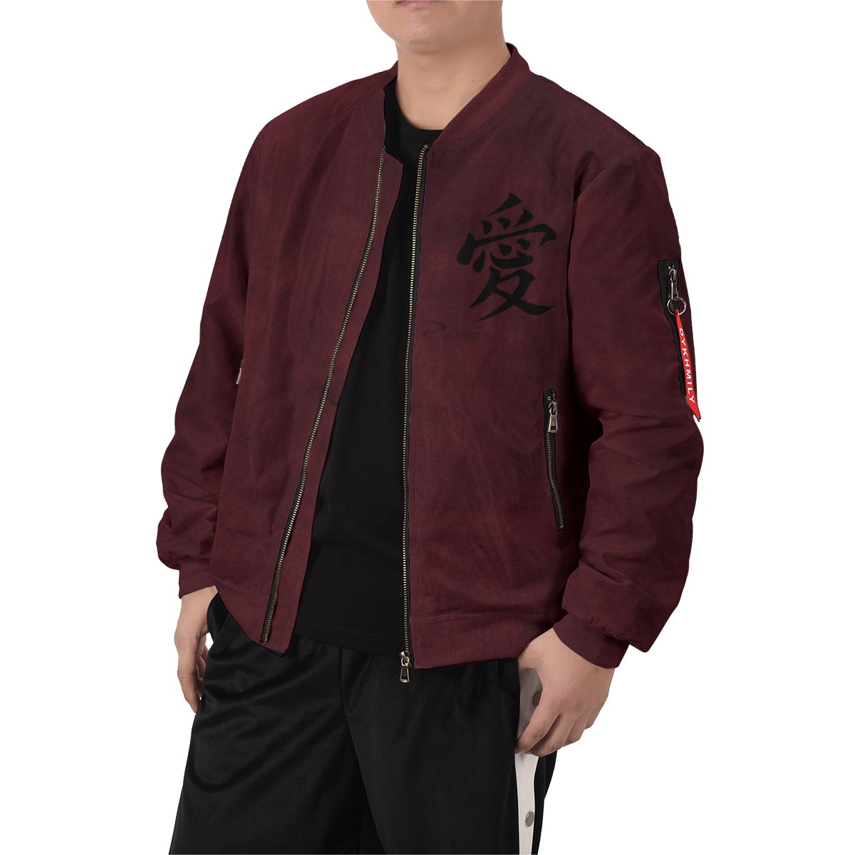 gaara-shukaku-bomber-jacket-414681 gaara shukaku bomber jacket 414681 - Gear Anime